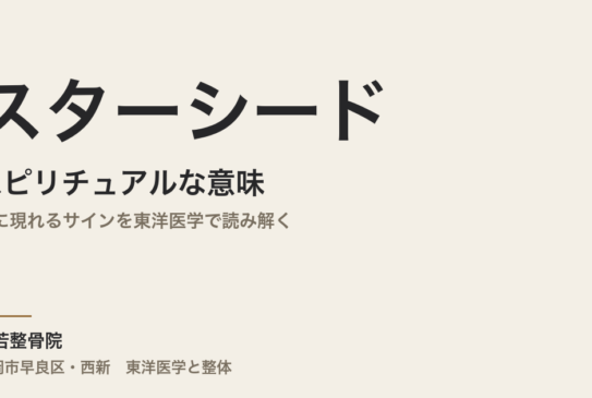 スターシードのスピリチュアルな意味｜体に現れるサインを東洋医学で読み解く